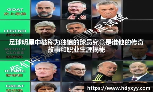 足球明星中被称为独狼的球员究竟是谁他的传奇故事和职业生涯揭秘